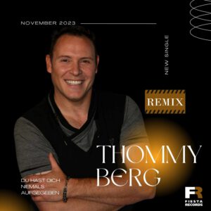 Thommy Berg - Du hast dich niemals aufgegeben - Gerd Lorenz - Remix Cover